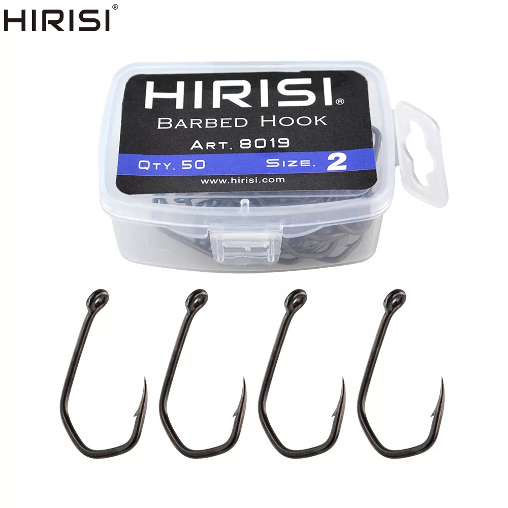 Fishing Hook Barbless - 50 pçs ganchos de pesca da