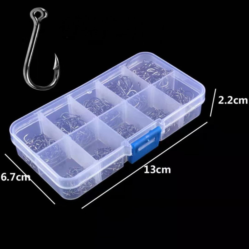 100-400 peças/caixa 3 # -12 #  - Fishing Hook Circle avaliação e preço