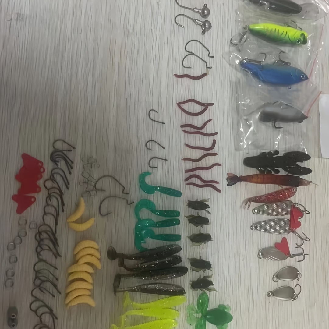 Kit de 133 Peças de Iscas de P - Fishing Hook Jig avaliação e preço