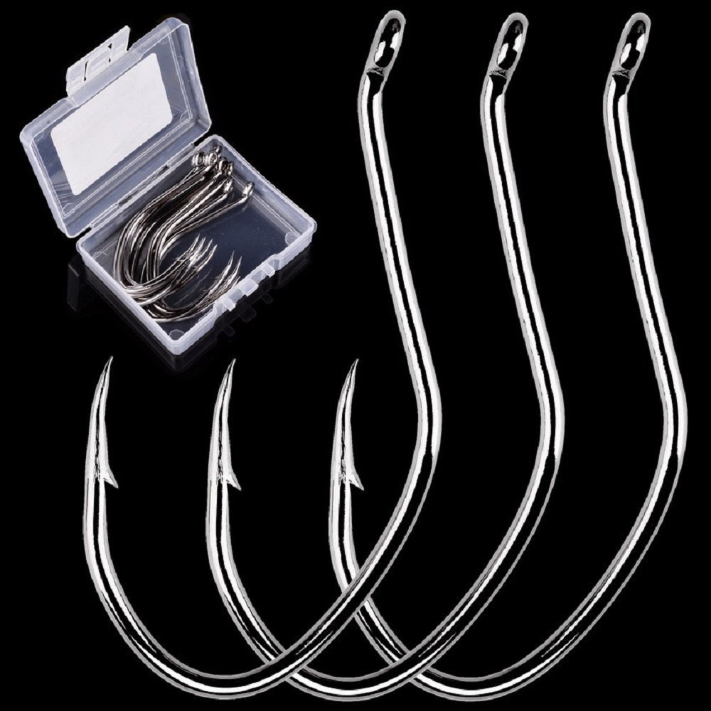 Ganchos de pesca de aço carbon - Fishing Hook Circle avaliação e preço