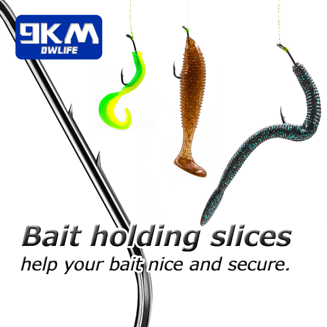 Ganchos de pesca com suporte d - Fishing Hook Circle avaliação e preço