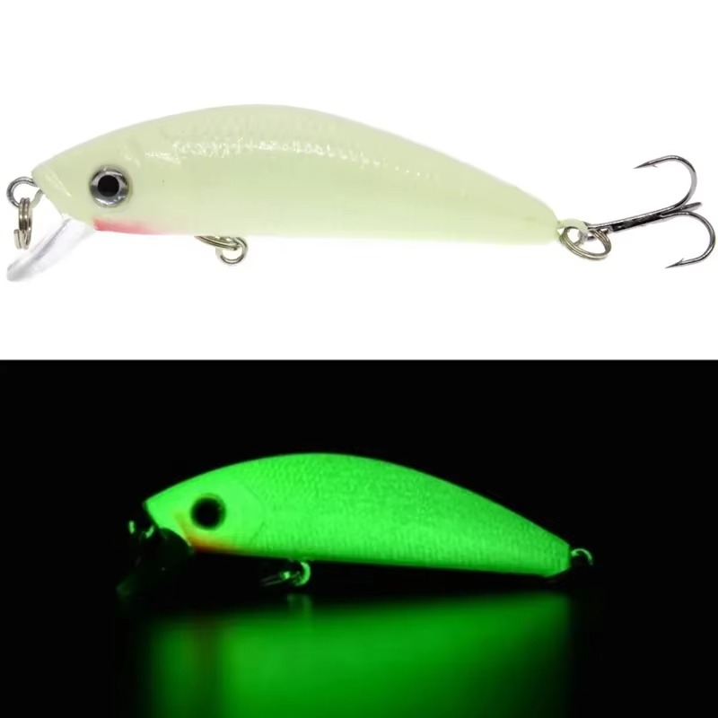 2 pçs 3d luminosa noite isca d - Fishing Hook Treble avaliação e preço