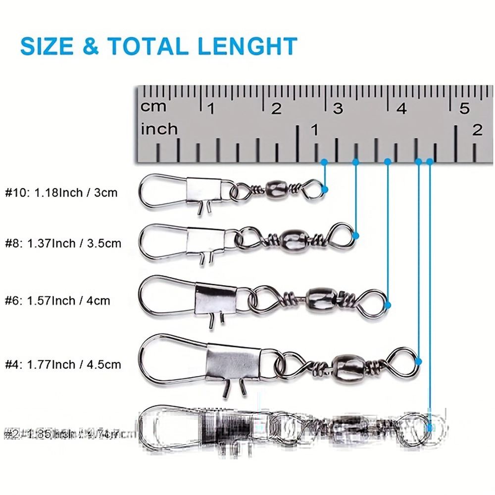 100 Pçs/lote 4 # 6 # 8 # 10 #  - Fishing Hook Stainless Steel avaliação e preço