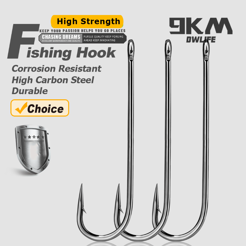 Anzóis Aberdeen 9KM de Haste L - Fishing Hook Barbless avaliação e preço