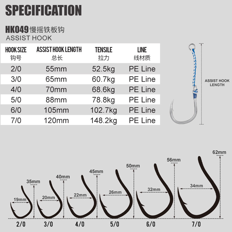 2 pçs/saco aço de alto carbono - Fishing Hook Barbless avaliação e preço