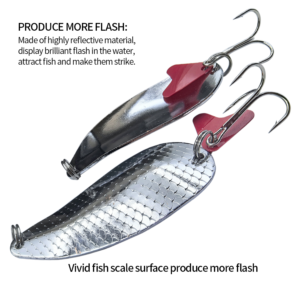 Colheres de Pesca para Truta,  - Fishing Hook Treble avaliação e preço
