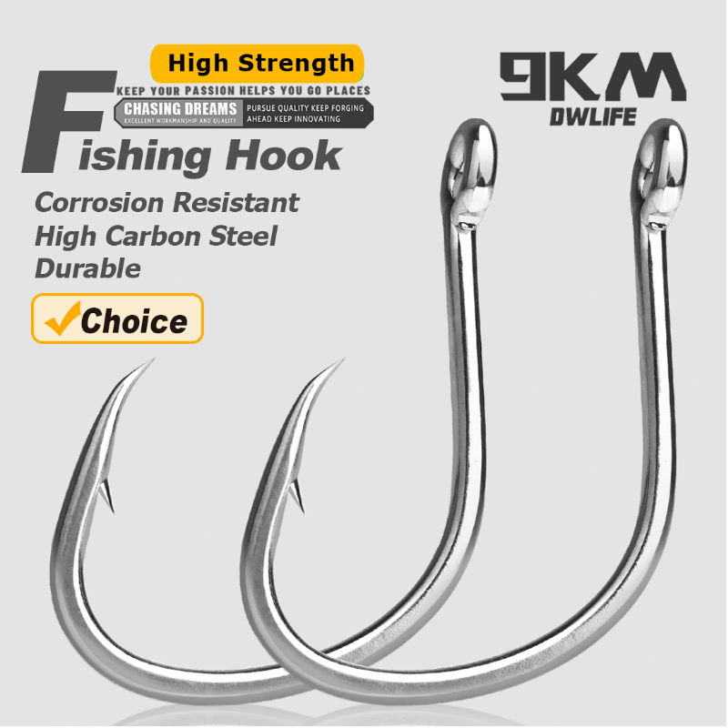 Ganchos de pesca de 9km, ganch - Fishing Hook Barbless avaliação e preço