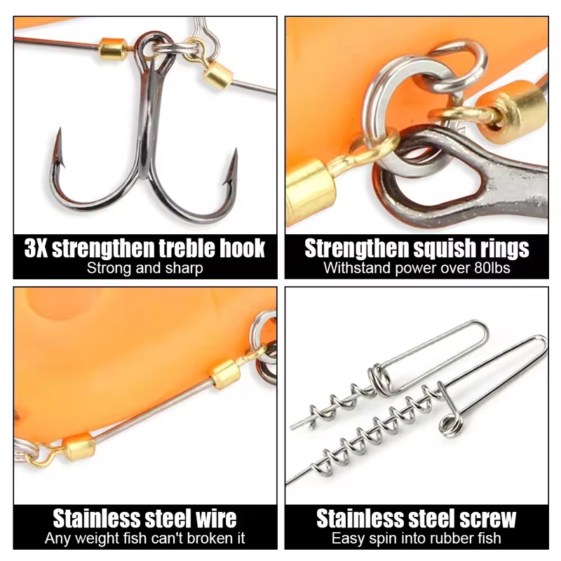 Conjuntos de Anzóis de Pesca c - Fishing Hook Treble avaliação e preço