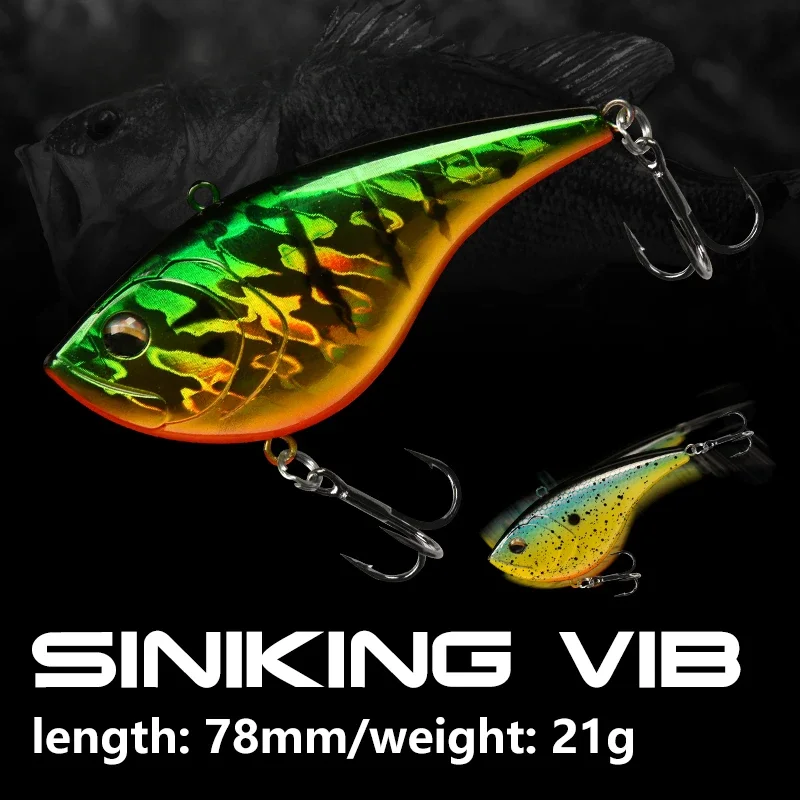 Isca de pesca vib 21g/78mm, is - Fishing Hook Treble avaliação e preço